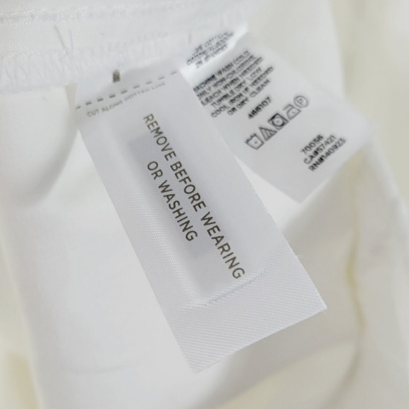 LOFT Blogger Fav Cotton White Shorts Size 6 Excellent Condition - Picture 8 of 8